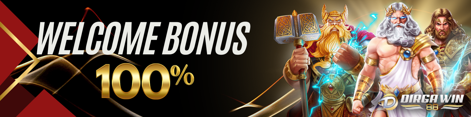 WELCOME BONUS 100% NEW MEMBER