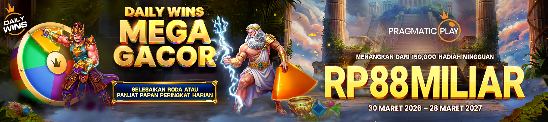 Pragmatic Play Daily Wins Mega Gacor